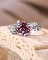 ELARA Nature Inspired Alexandrite Engagement Ring