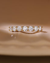 ISLA 7-Stone Moissanite Promise Ring