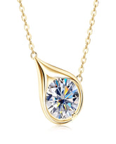 Minimalist Teardrop Pendant Necklace