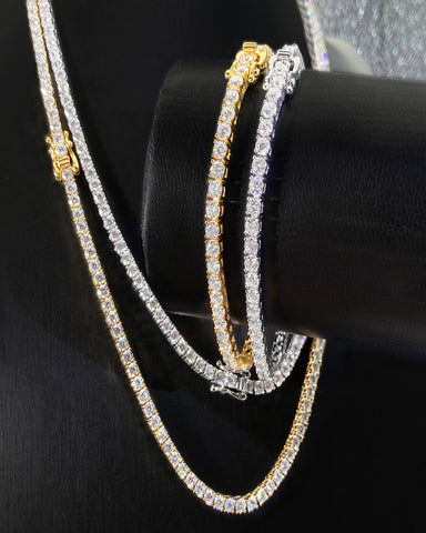 3MM Tennis Chain Necklace