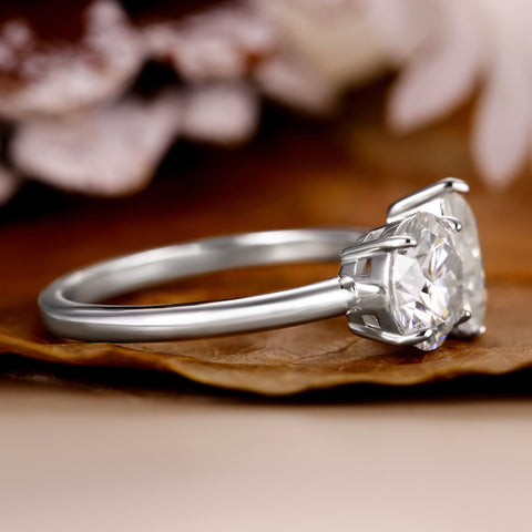 ELARA Pear & Round Cut Toi Et Moi Engagement Ring