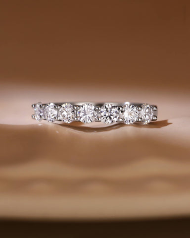 ISLA 7-Stone Moissanite Promise Ring