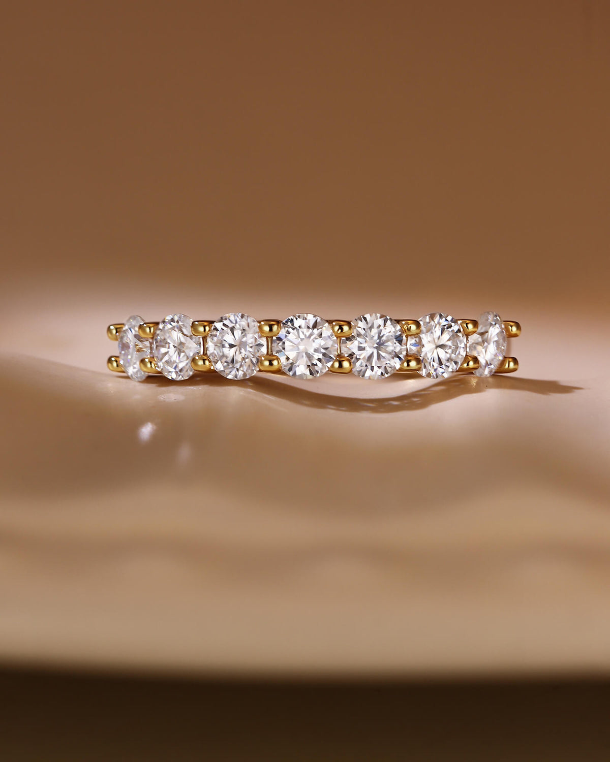 ISLA 7-Stone Moissanite Promise Ring