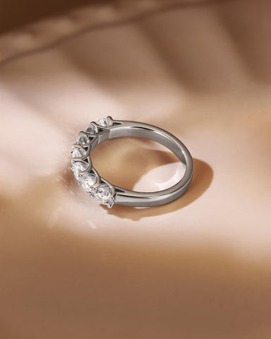 ISLA 7-Stone Moissanite Promise Ring