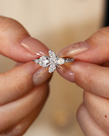 VANESSA Fantasy Butterfly and Bee Ring