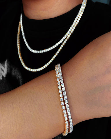 3MM Tennis Chain Necklace