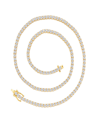 3MM Tennis Chain Necklace