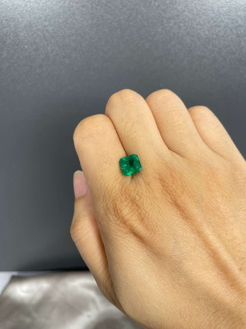 2.00Ct Asscher Colombian Emerald