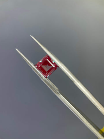 2.20CT Color Change Square Lab Grown Alexandrite